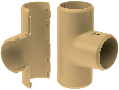 Тройник разборный ПВХ Промрукав Д=32 IP40 сосна фото Тройник разборный ПВХ Промрукав Д=32 IP40 сосна картинка